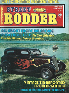 STREET RODDER 1975 MAY - WHY CHROMING WEAKENS METAL, F-100 AIR CONDITIONING